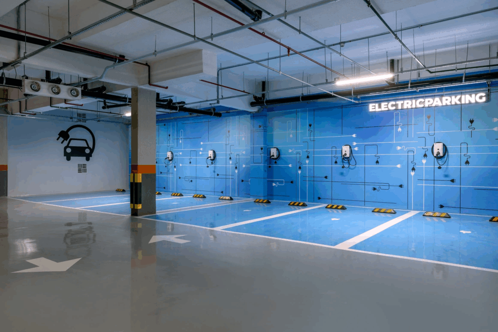 carregador de carro eletrico base incorporacoes