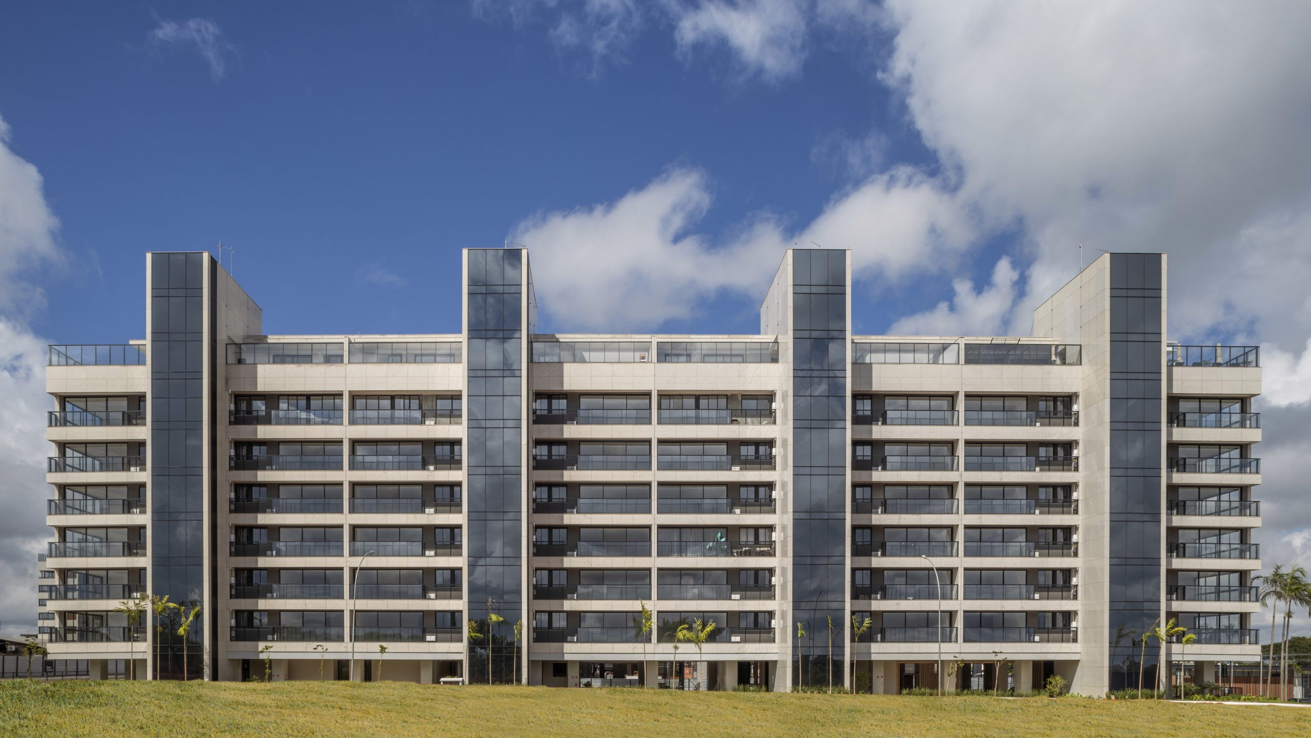 Imagem frontal do Parque Itamaraty, localizado na cobiçada Quadra 500 do Sudoeste.
